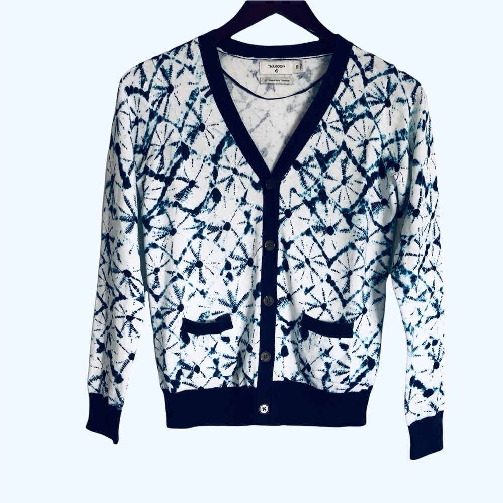 Thakoon For Target 20th Anniversary Collection Tie Dye Print Cardigan Size XS